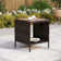 Outdoor Wicker Patio Side Table