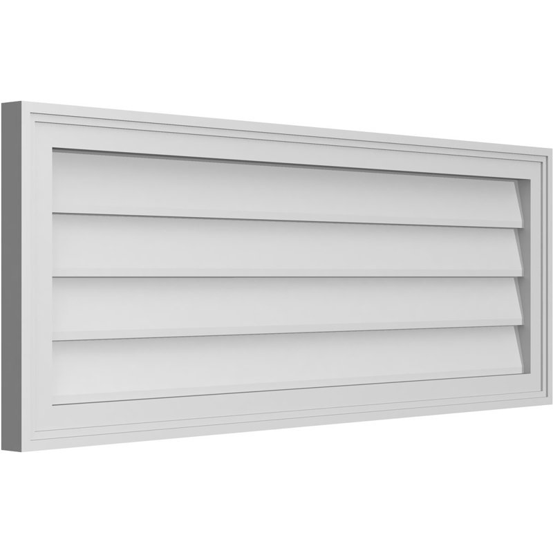 Cadre en brique, brun clair apprêté, H 16 po x l 42 po x P 1,5 po