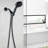 5 Mode Handheld Shower Head - Round Shape, High , Quick Installation, Oil-Rubbed Bronze, With Hose Spray Head, Easy To Install, Included-127676910