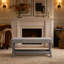 Velvet Upholstered Bench-1798644823