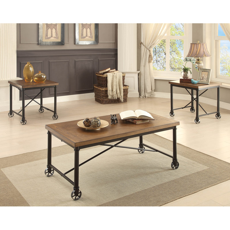 Ensemble de tables basses 3 pièces Canisteo