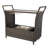 Stewood Wicker Bar Cart with Stools