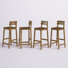 Caudillo Solid Wood Counter Stool