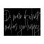 Rouleau, "Sarah Sarah Words Of Encouragement III BW V2", art mural sur toile-101102262