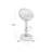 Hilia Contemporary Plastic Adjustable Height Barstool with Rounded Cutout Back-53093034