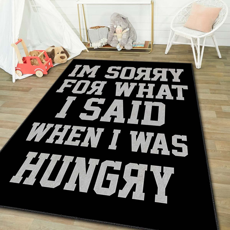 Luxurious Area Rug (4 ft x 6 ft), 100% Polyester, 740 g/m² | Non-Slip Felt Dot Underside, Laminated Sponge for Comfort | Antibacterial, Easy to Clean, Machine Washable at 86°F | Perfect for Living Room & Bedroom Décor
