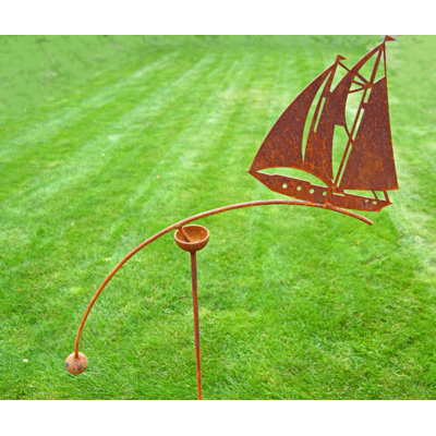Araby Metal Nautical & Beach Garden Stake