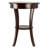  Cassie Round Accent Table with Glass