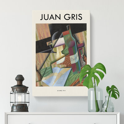 Le Livre by Juan Gris - Wrapped Canvas