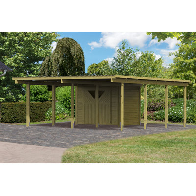 Doppelcarport Eco 2 Variante A