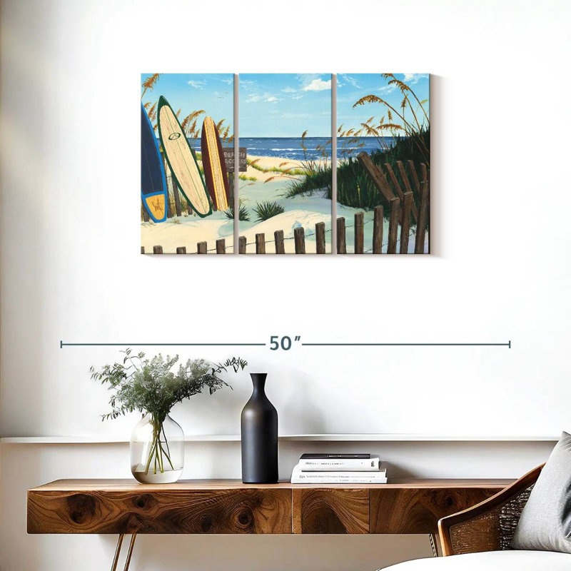Gillard Beach Access, 20" H x 33" W