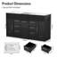 Ensemble de meuble-lavabo autoportant 60 po avec lavabo intégré 60 po Modern-1829939857