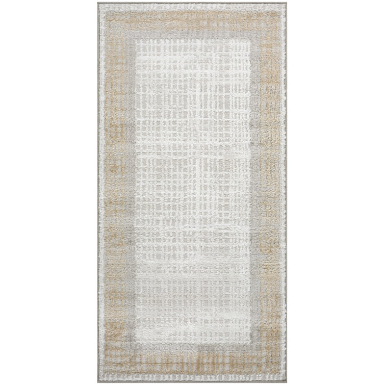 Lafever Grey Modern Indoor Rug