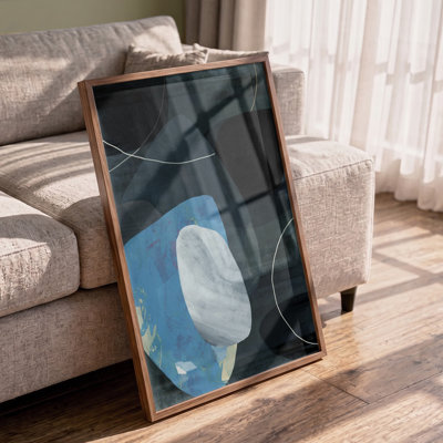 Calm Organic Shapes par Cartissi - Art mural abstrait