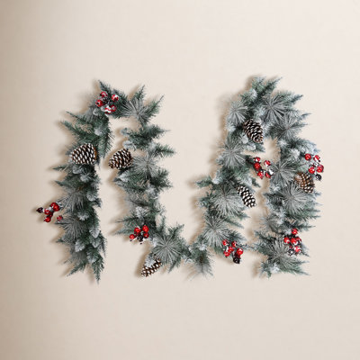 144'' in. Faux Pine Garland