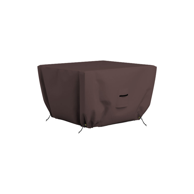 Fire Pit Cover, 30.5cm H x 76.2cm W x 76.2cm D, Coffee