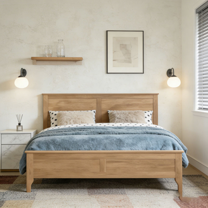 Lit plateforme Modern, Grand lit, Seadrift