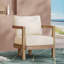Chaise de patio avec coussins Weksler