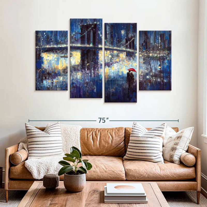 Tergel Evening Romance, 42" H x 68" W