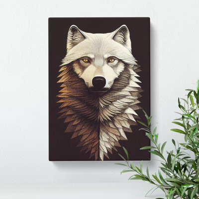 Majestic Wolf - Wrapped Canvas