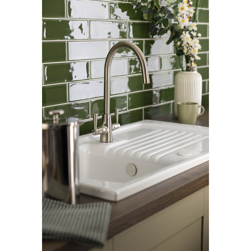 Abode Designs Stamford Kitchen Faucet, Brushed Nickel