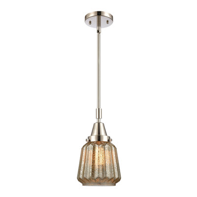 Luminaire suspendu cylindrique à 1 lumière Caggiano