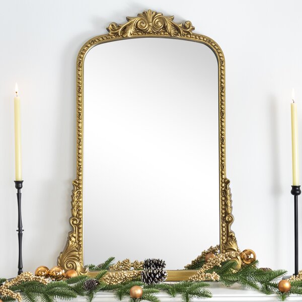 Gold Mantle Mirror Wayfair