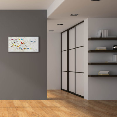 «Winston Porter» par Julia Purinton, art mural sur toile «A Little Bird Told Me»