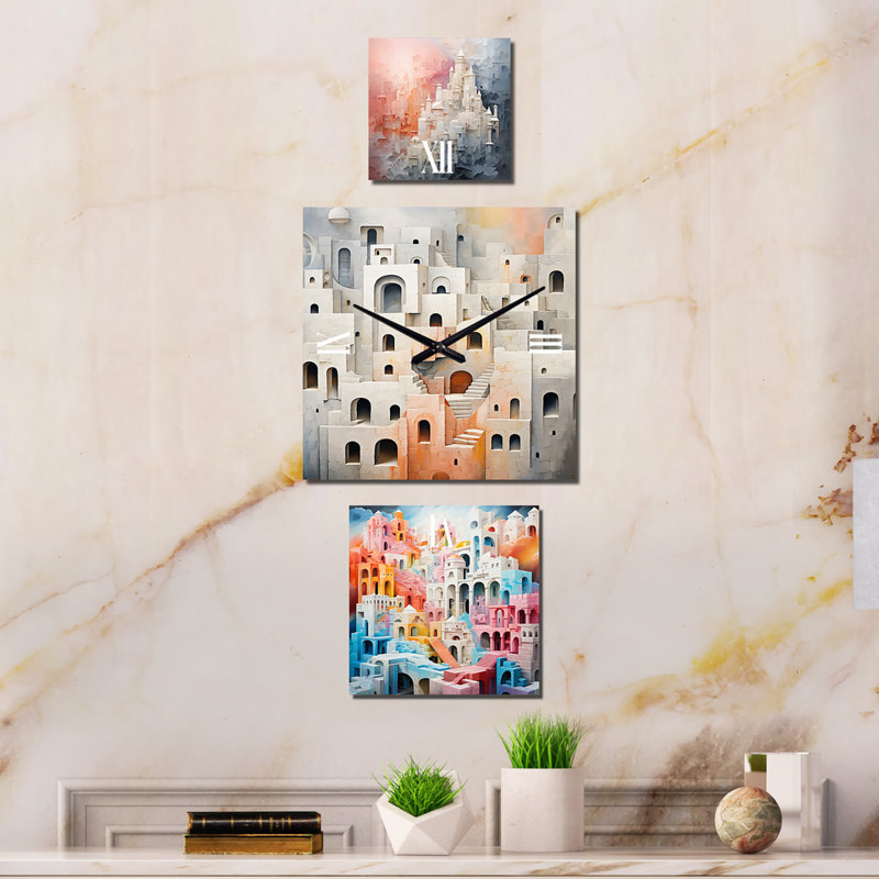 Mahau Metal Wall Clock