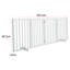 Wood Foldable Freestanding Pet Gate