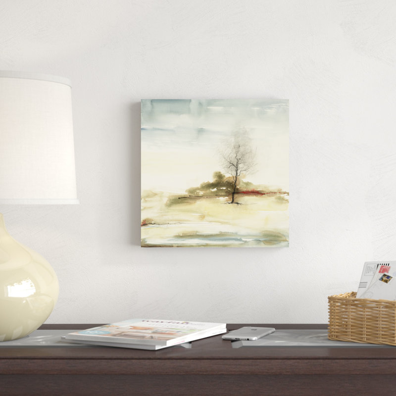 «Solstice 1», peinture sur toile, H 12 po x l 12 po