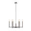 Lustre - configuration contemporaine à 6 lumières de style candélabre