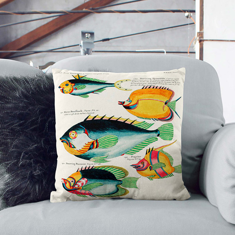X1532X Square Throw Cushion, 40cm H x 40cm W x 15cm D