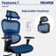 Chaise de bureau ergonomique Nouhaus Ergo3D-55645794