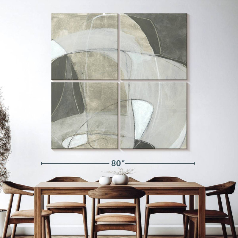 Rock Garden IV, 74" H x 74" W
