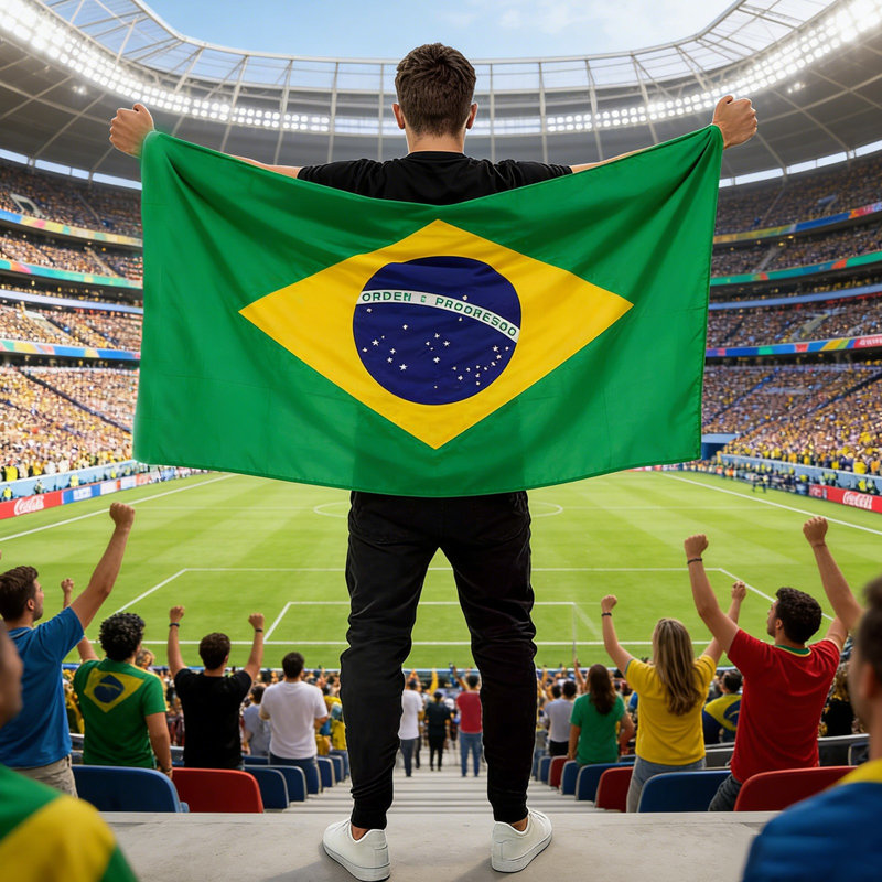 Kondieu 2026 États-Unis Canada Mexique Football châle drapeau corps de fan drapeau, C