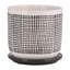 PLATEAU DE CONCEPTION EN MAILLE 6 "AVEC SAUCER, GRIS