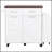 47.2 Inch Farmhouse Kitchen Island With Drop Leaf, Removable Racks, And Ample Storage For Modern Kitchens And Dining Rooms-1577635308