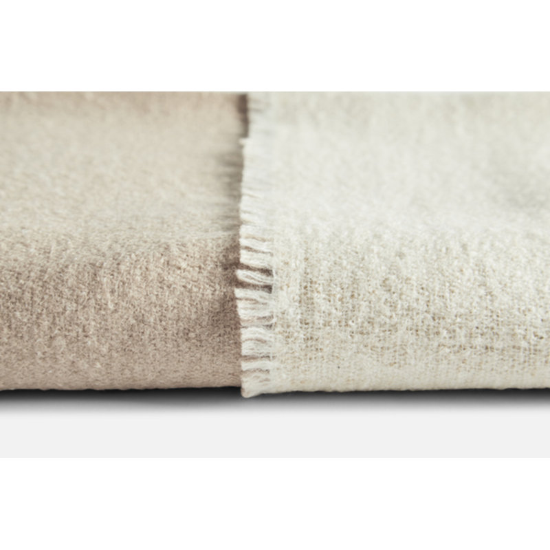 Double Throw, Beige/Off White