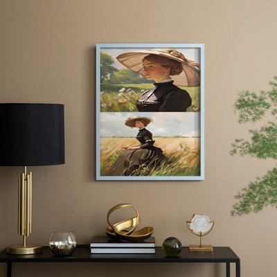 WOMEN Series CMLXVII Framed Print - Solid Wood