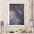 Toile avec cadre blanc