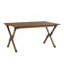 Table pliante d'extérieur 1 pièce, table rectangulaire en aluminium légère pour rouler à l'intérieur, en plein air, pique-nique, plage, cour, barbecue, fête, patio