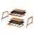 Premium Solid Wood Boot Tray Stand with Natural Coir Mat - Entryway & Mudroom Shoe Organizer-79299085-79299084-75051987