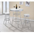 Ensemble de table bistro rétro 3 pièces 1950S Retro