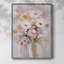 Reproduction encadrée FLORAL Series CECLXVI - bois massif-139890718