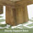 Wooden Dining Table,Rectangular Center Table,Spacious Coffee Table