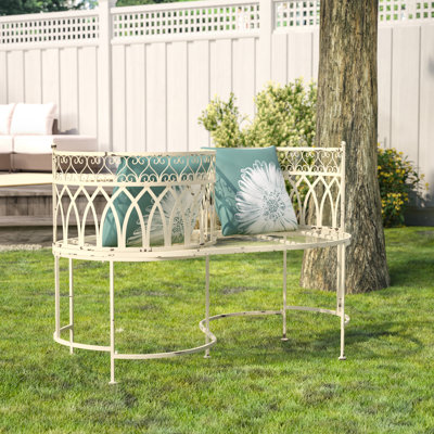 Yelverton Iron Tete-a-Tete Bench