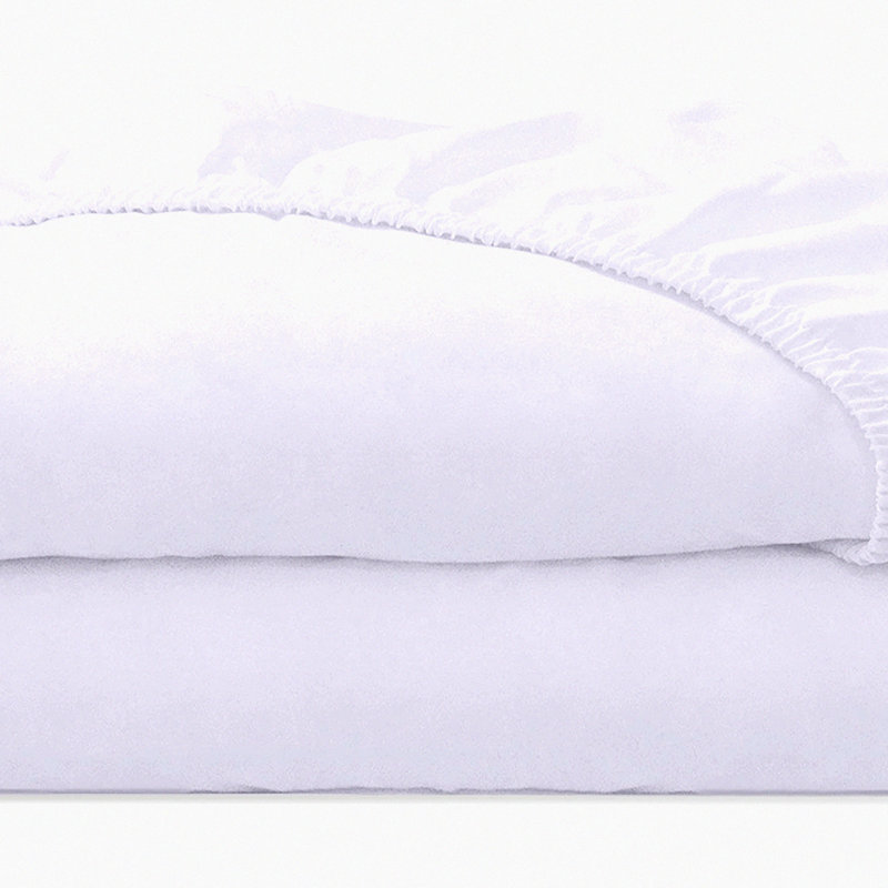 UltraSoft Breathable Brushed Microfiber Fitted Sheet Set - Wrinkle Stain Resistant Hotel Quality Deep Pocket (2 Pack, Queen, White)