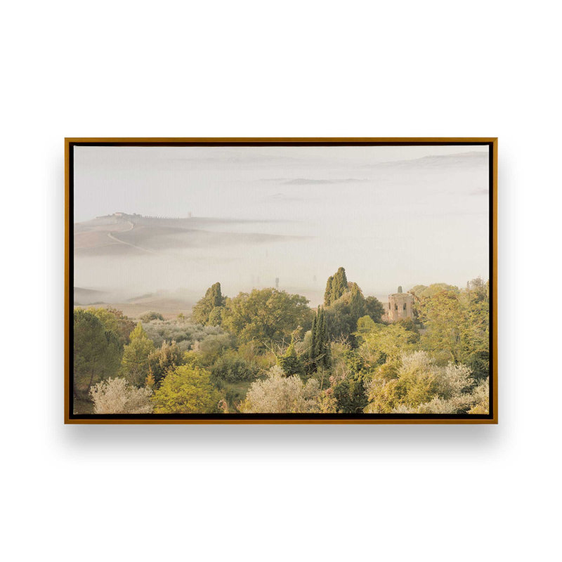 Impression sur toile roulée Nature's Veil, Cadre doré poli, H 12,75 po x l 18,75 po x P 1,75 po