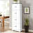 8 Doors 4 Shelves Tall Storage Cabinet In White For Garage - Space Saving Solution With And Pantry